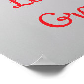 Poster Élégante et intemporelle Janvier Fleur de naissanc (Coin)