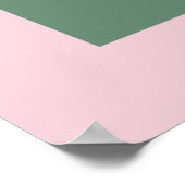 Poster Élégante femme enceinte Silhouette Nursery Wall Ar (Coin)