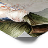 Poster Élégante Fête de 21e Anniversaire baroque (Coin)