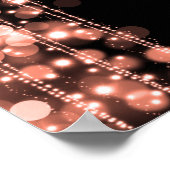 Poster Élégante fête du 30e anniversaire éclaboussent Ros (Coin)