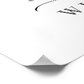 Poster Elégante Fleur de soleil Eucalyptus (Coin)