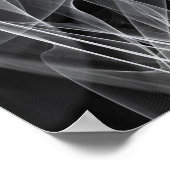 Poster Élégante Fumée - Esthétique mystique (Coin)