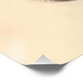 Poster Élégante robe victorienne bleue (Coin)