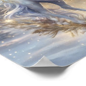 Poster Élégante Unicorne Scène 3 s (Coin)