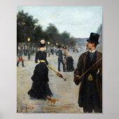 Poster Élégants à Paris | Louis Abel-Truchet (Devant)