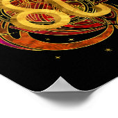 Poster Élément de feu Leo Zodiac (Coin)