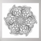 Poster Élément rond 2 inspiré (Devant)