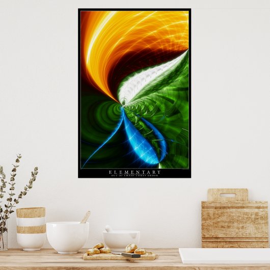 Poster Élémentaire (Cuisine)