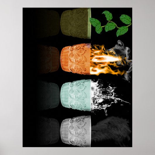 Poster Éléments (Devant)