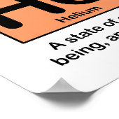 Poster Éléments de l'affiche santé (Coin)