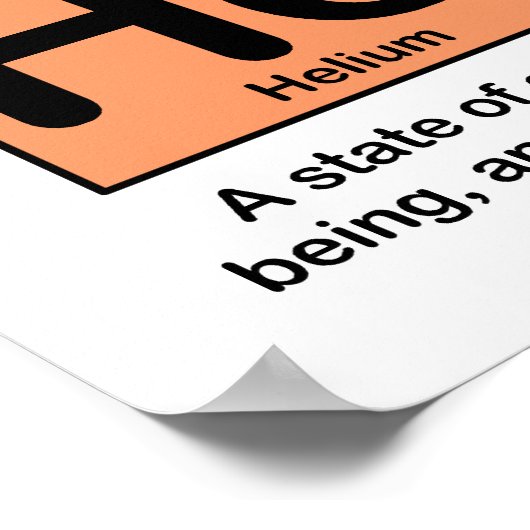 Poster Éléments de l'affiche santé (Coin)