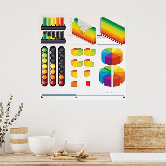 Poster Éléments d'infographie et visualisation de données (Cuisine)