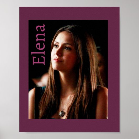 Poster Elena Gilbert (Devant)