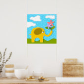 Poster Eléphant (Cuisine)