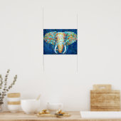 Poster éléphant (Cuisine)