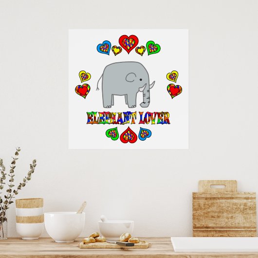 Poster Elephant (Cuisine)