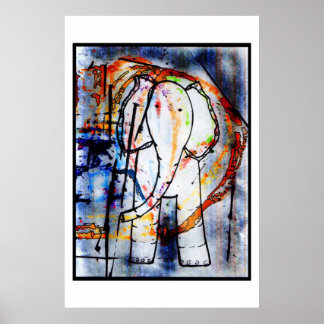 Poster éléphant