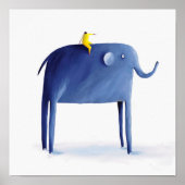 Poster Eléphant (Devant)