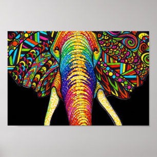 Poster Eléphant