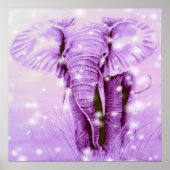 Poster éléphant (Devant)