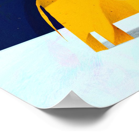 Poster Eléphant (Coin)