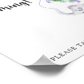 Poster Éléphant & Ballon \ Merci d'être venu (Coin)