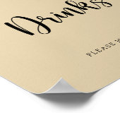 Poster Elephant Balloon Boissons vous aider (Coin)