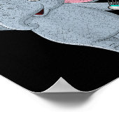 Poster Éléphant de Badminton (Coin)