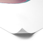 Poster Éléphant de bébé mignon adorable kawaii (Coin)