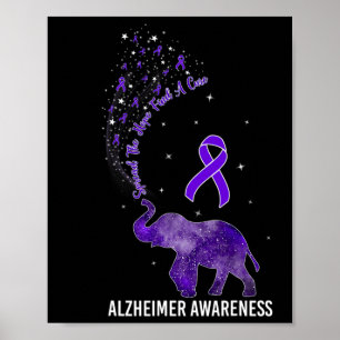 Poster Éléphant de la sensibilisation à la diffusion de l