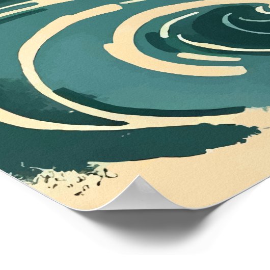 Poster Eléphant de l'île Majestic - Tropical Tusked Giant (Coin)