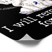 Poster Elephant de sensibilisation à l'hydrocéphalie 1 (Coin)