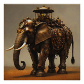 Poster Elephant de Steampunk I (Devant)