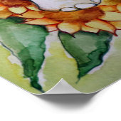 Poster Éléphant de tournesol (Coin)