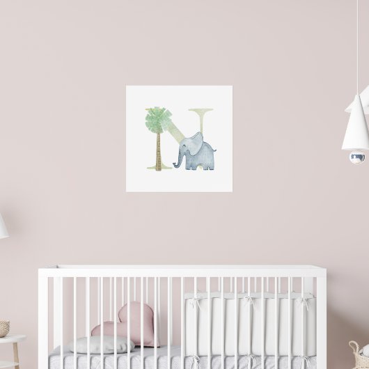 Poster ÉLÉPHANT ÉLÉPHANT ÉLÉPHANT ÉLEPHANT N Élevage (Pépinière 2)
