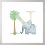 Poster ÉLÉPHANT ÉLÉPHANT ÉLÉPHANT ÉLEPHANT N Élevage (Devant)