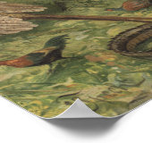 Poster Elephant et amis animaux (Coin)