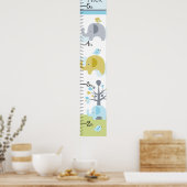 Poster Elephant Love Growth Chart Gardez à 8x44! (Cuisine)