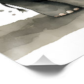 Poster Eléphant mignon avec Anniversaire de enfant de bal (Coin)