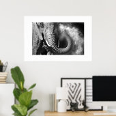 Poster Eléphant n° 1 (Bureau à domicile)