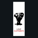 Poster Eléphant noir et blanc Eléphant Pop Art<br><div class="desc">Marche des éléphants. OEuvres d'art d'animaux numériques - Eléphants Art - Animaux dans la nature Images numériques éditées Photos - Dessin de dessin animé Pop Art Elephant Oeuvre d'art</div>