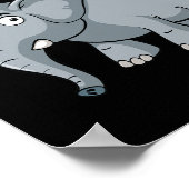 Poster Elephant Non ! Dites Non Et Sauvez L'Elephant Cons (Coin)
