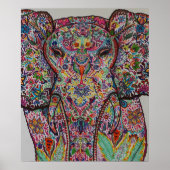 Poster Eléphant précieux (Devant)