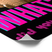 Poster Elephant Que Viens-Tu De Dire ? (Coin)