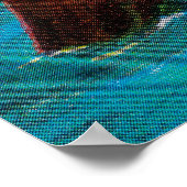 Poster Elephant Rock sur la côte de Washington (Coin)