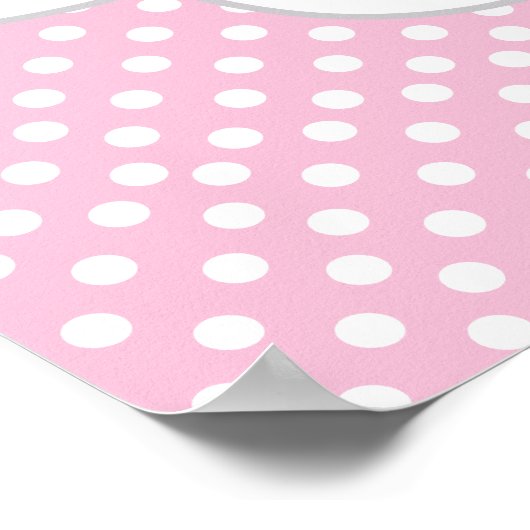 Poster Eléphant rose, gris blanc - 6 Sièges (Coin)