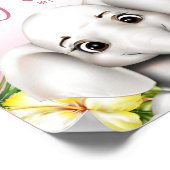 Poster Elephant Safari Tropical Jungle Baby shower (Coin)