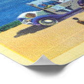 Poster Elephant Train et Federal Bldg, CA Worlds Fair (Coin)