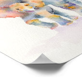 Poster Eléphants (Coin)