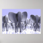 Poster Eléphants ! (Devant)